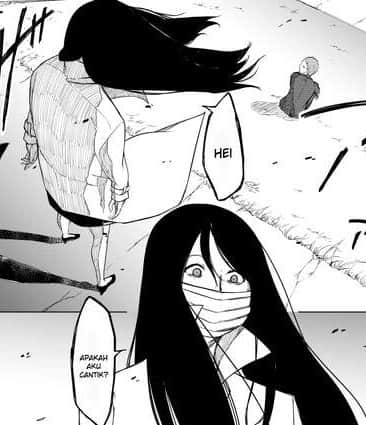 A Man Meets a Kuchisake Onna